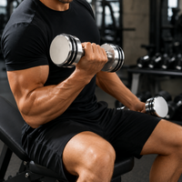 Thumbnail for 1441 Fitness Hard Chrome Dumbbells - 1 Kg to 10 Kg
