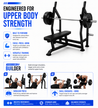 Thumbnail for Insight Fitness Flat Olympic Bench - DR004