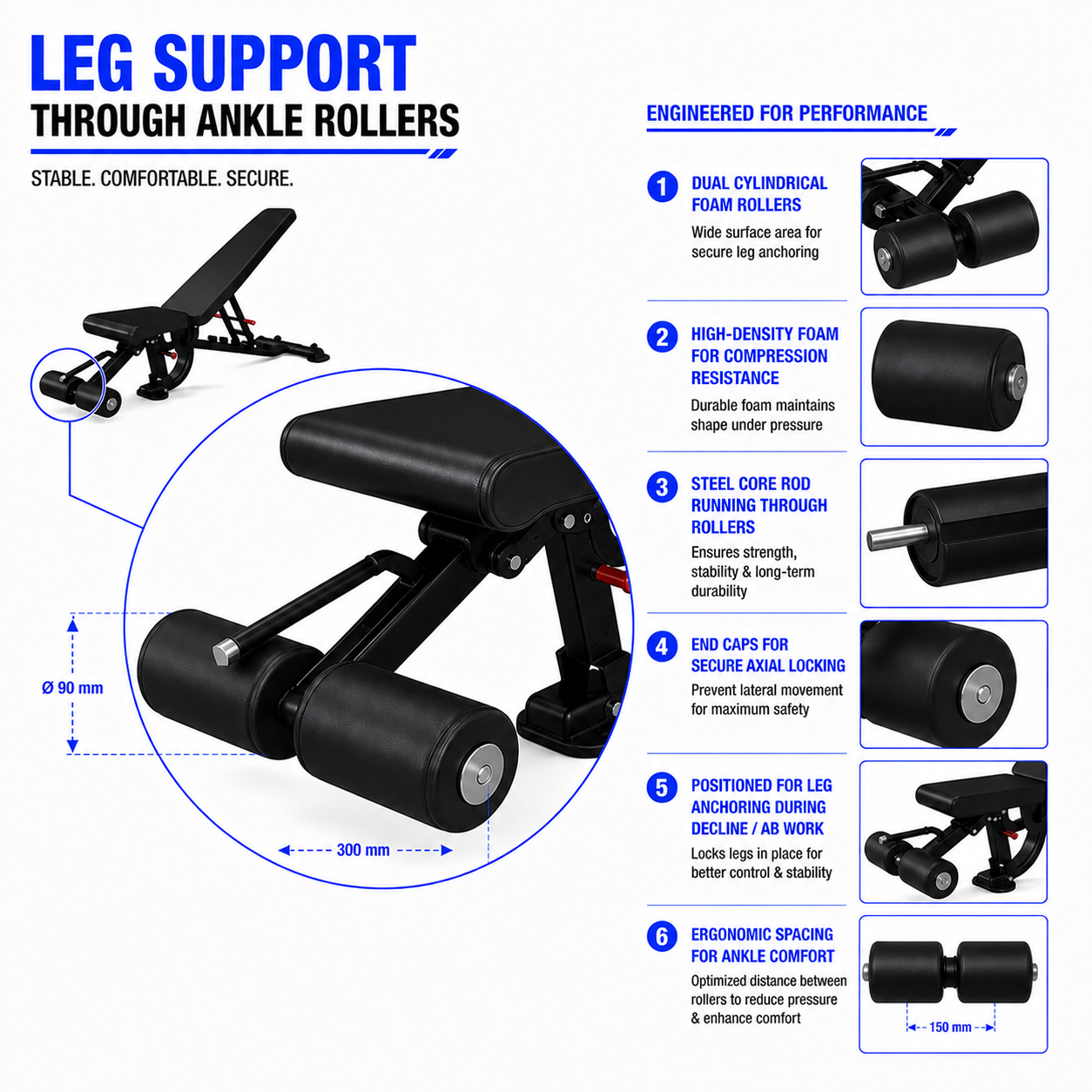 Insight Fitness Super FID Bench - BS020