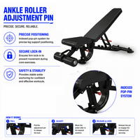 Thumbnail for Insight Fitness Super FID Bench - BS020