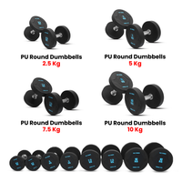 Thumbnail for 1441 Fitness PU Round Dumbbells