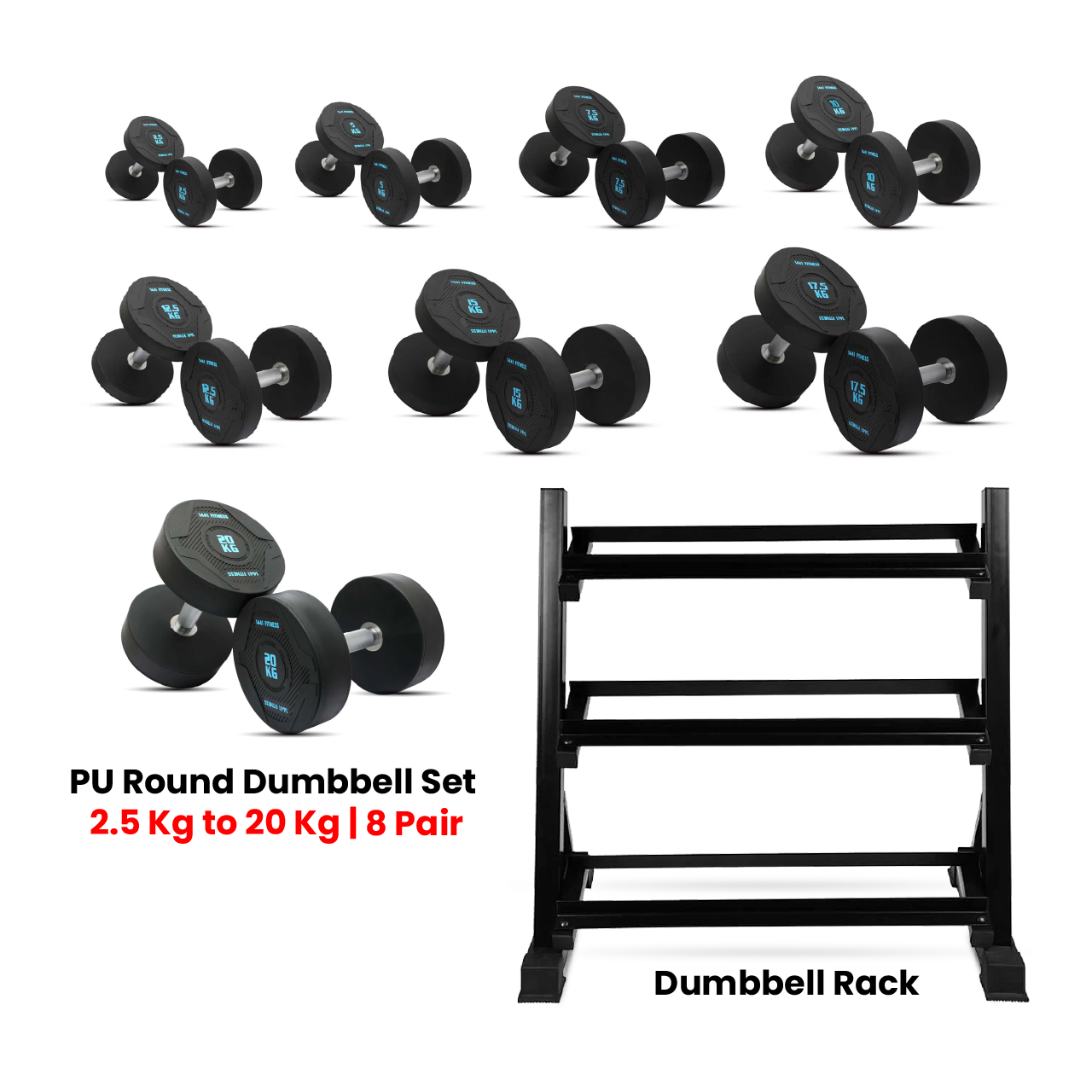 1441 Fitness Dumbbell Rack