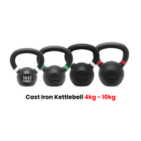 Thumbnail for Powder Coated Kettlebell 4 Kg to 10 Kg