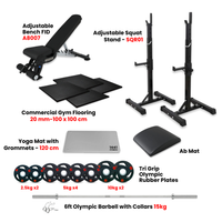 Thumbnail for Beginner Home Gym Package #1A
