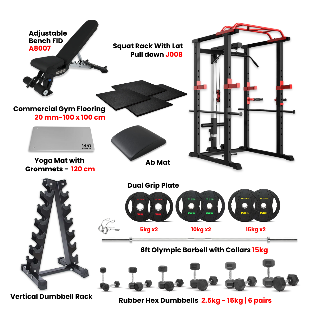 MDL66 Multi Function Home Gym Bundle Offer  - 4