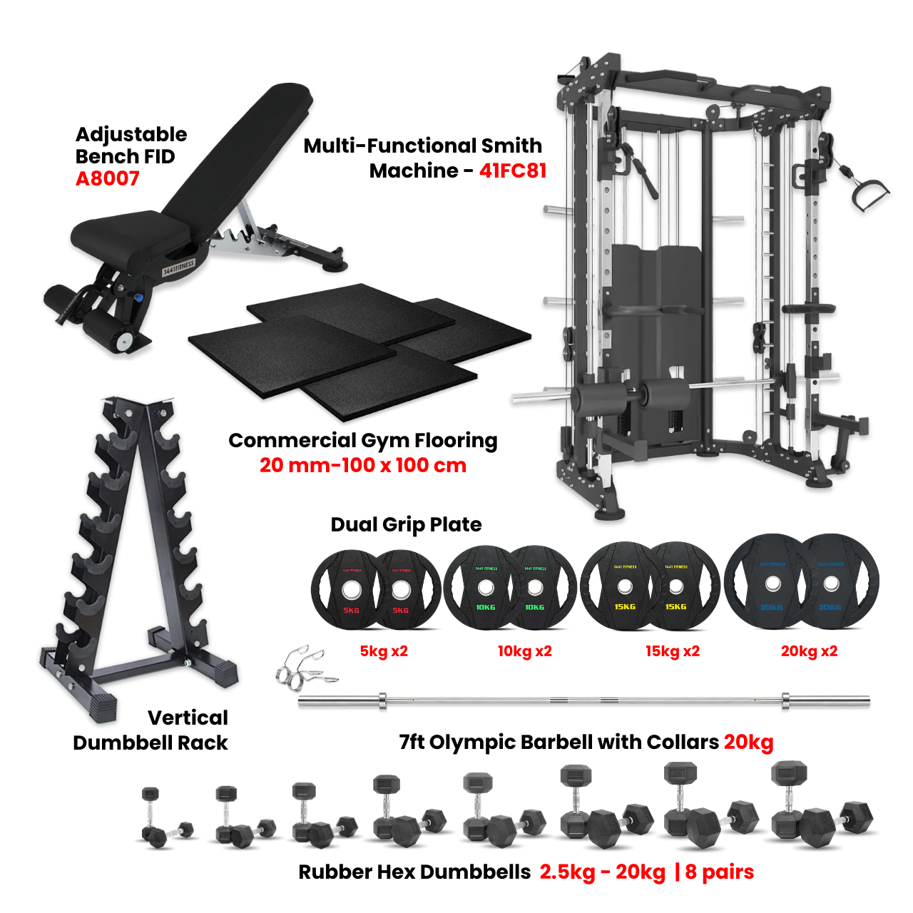 Pro Home Gym Package #1B