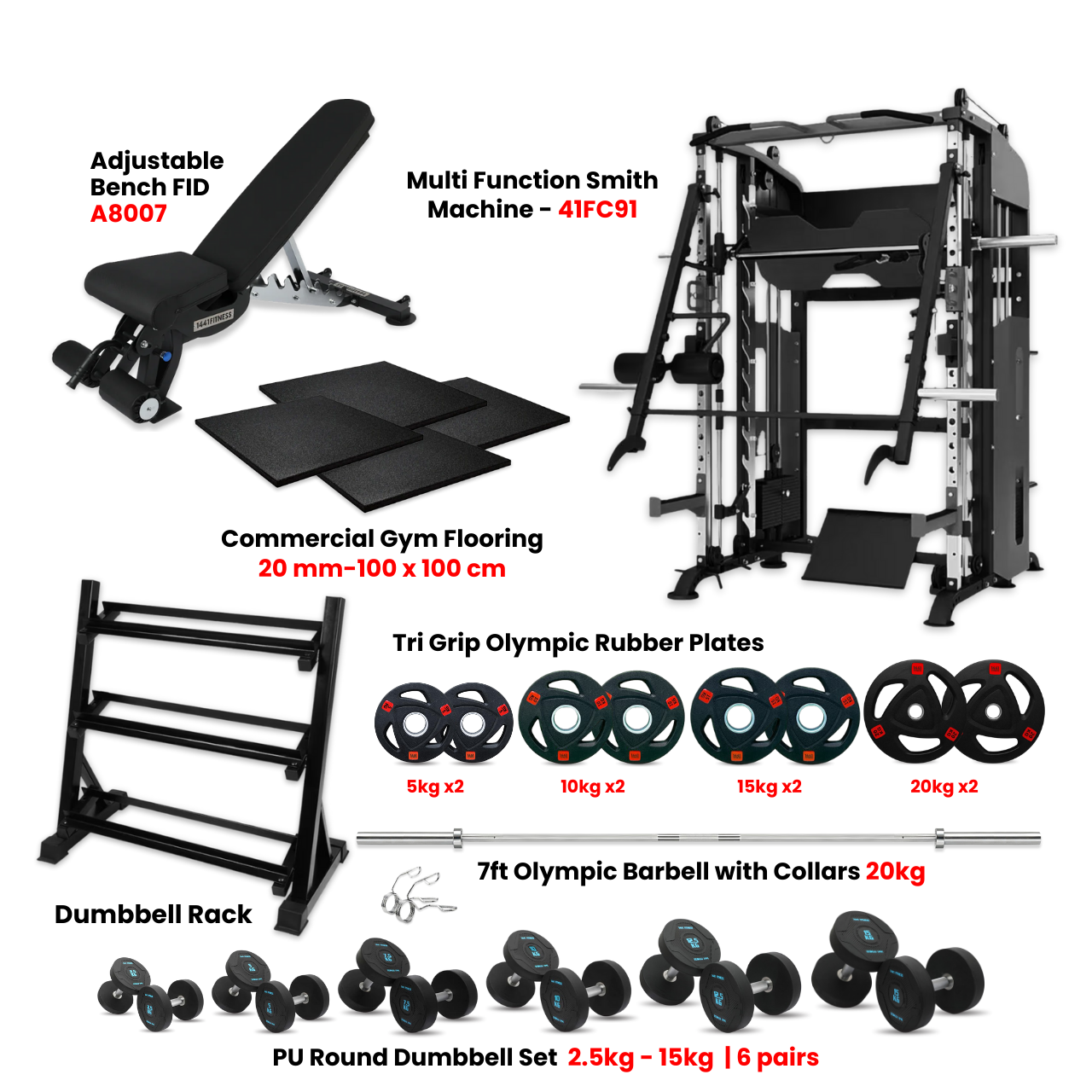Pro Home Gym Package #2A