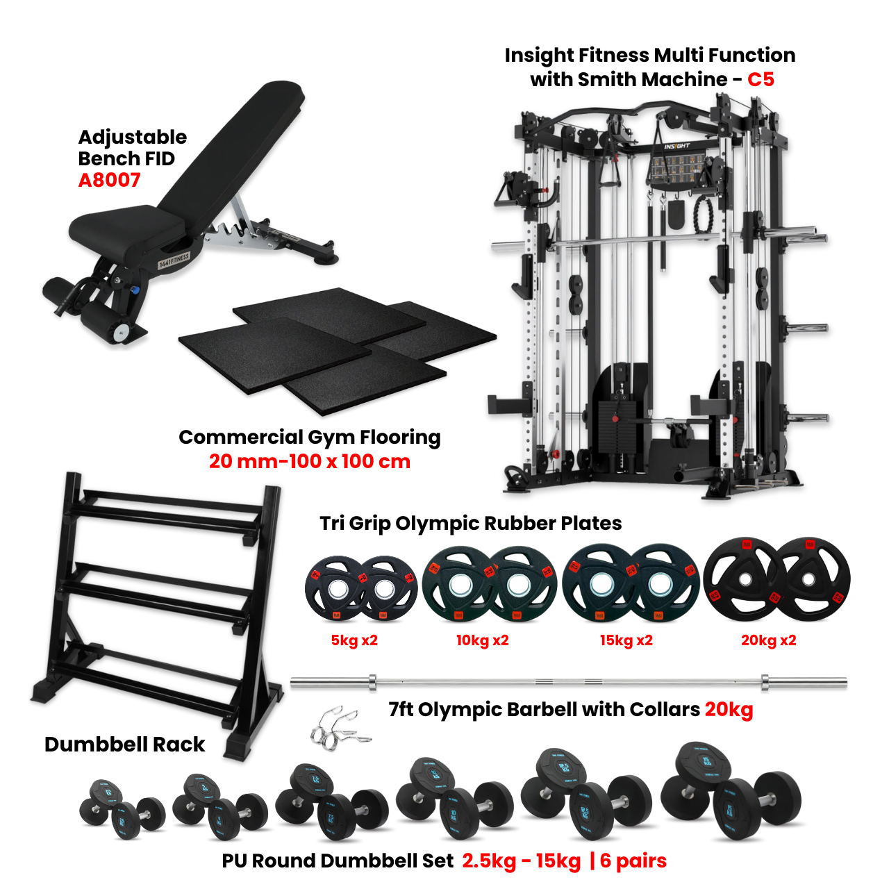 Pro Home Gym Package #3A