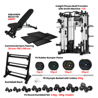 Thumbnail for Insight Fitness C5 Multi Function Smith Machine Home Gym Bundle Offer  - PRO7