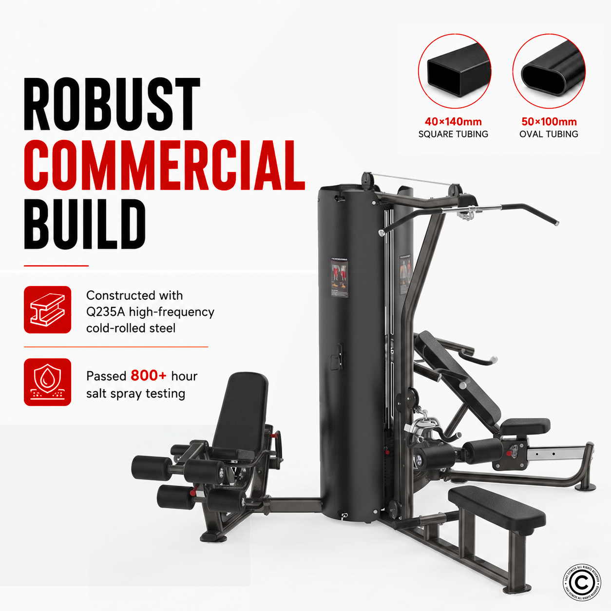 Insight Fitness 3 Station Multi Gym - BS004