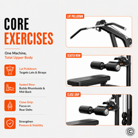 Thumbnail for Insight Fitness Lat Pull Down and Mid Row - SA026