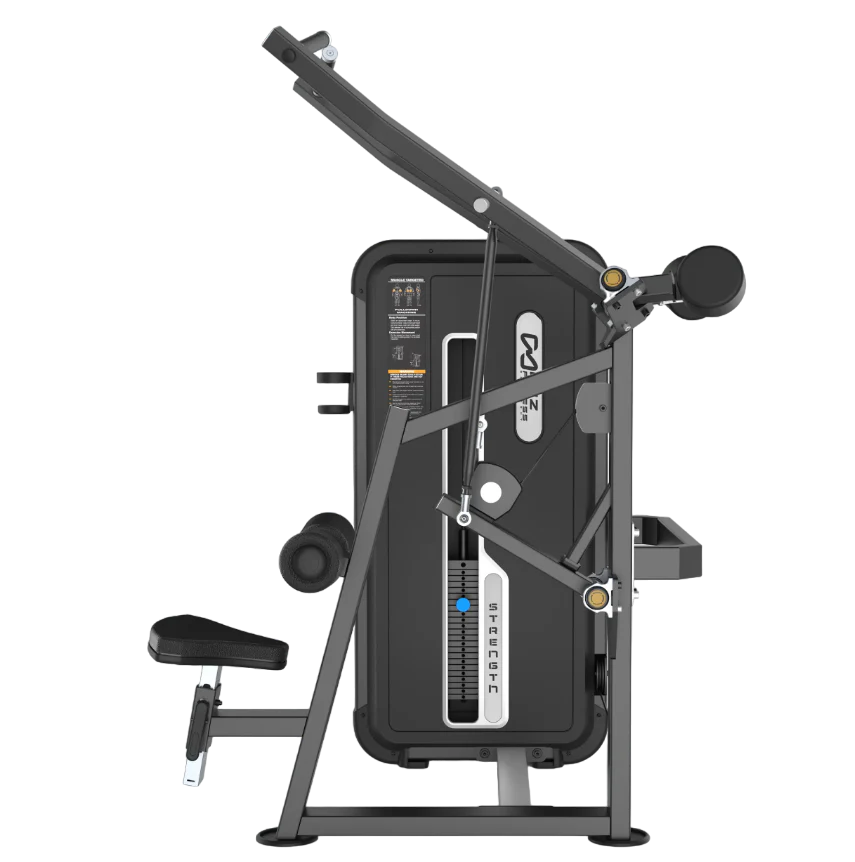 DHZ Fitness Pulldown - U3035 with a black and gray design on a white background