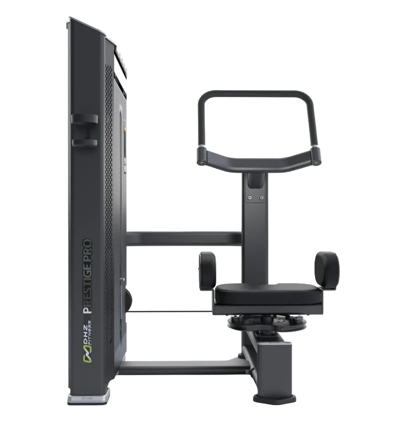 DHZ Fitness Rotary Torso - E7018 with 'Prestige Pro' branding on a white background
