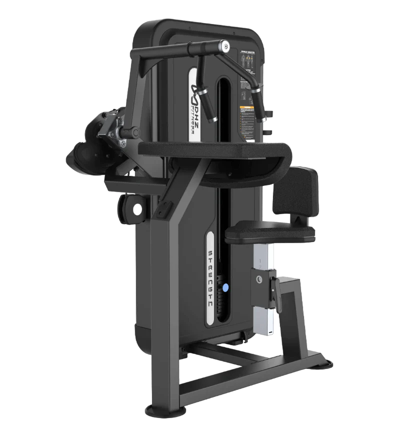 DHZ Fitness Seated Triceps Flat - U3027A with white background