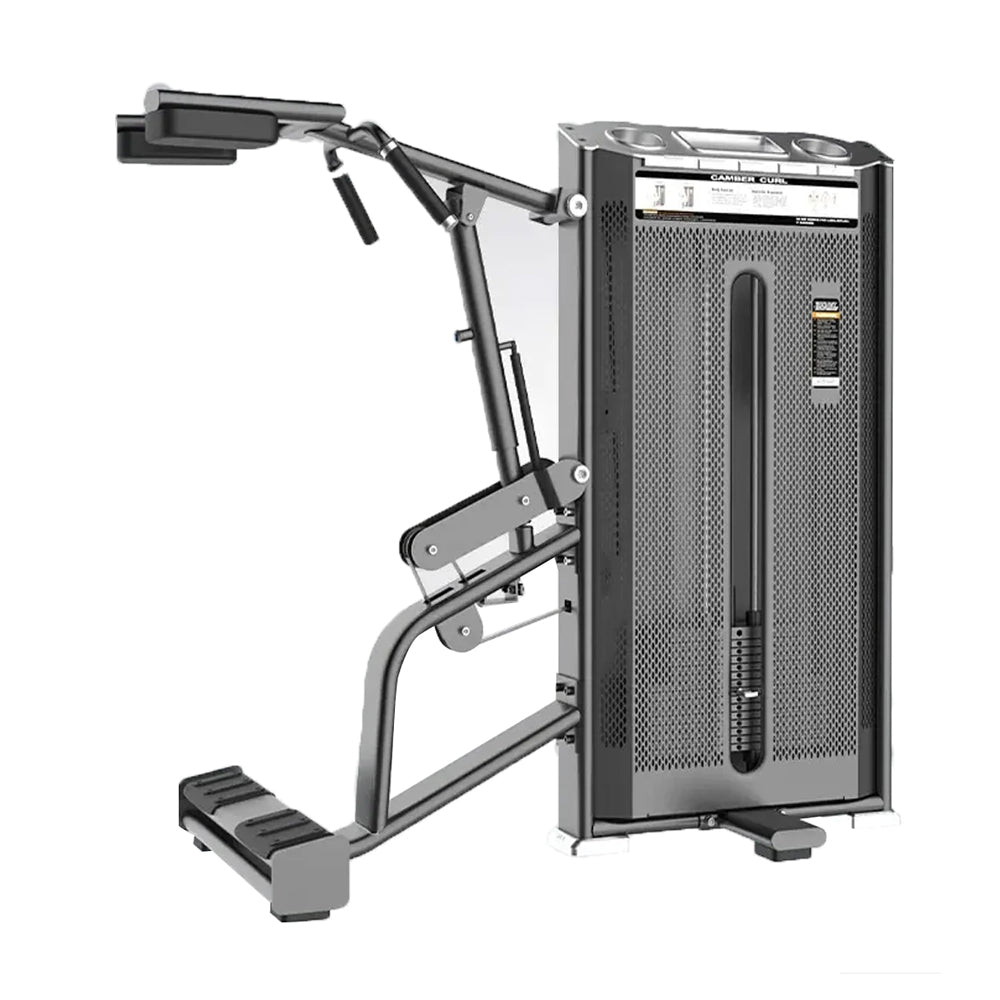 DHZ Fitness Standing Calf Machine - E7010 with white background