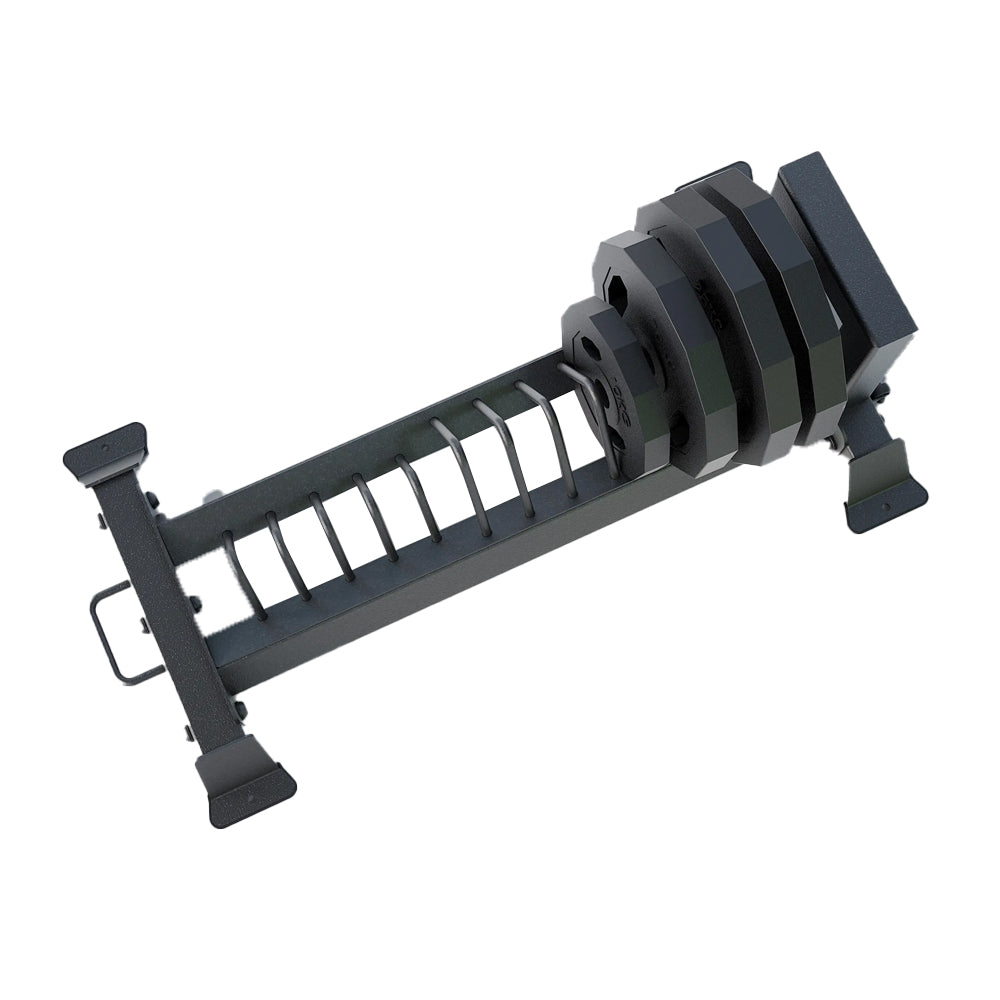DHZ Fitness Weight Plates Rack - E6233 upper view