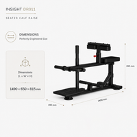 Thumbnail for Insight Fitness Seated Calf Raise - DR011
