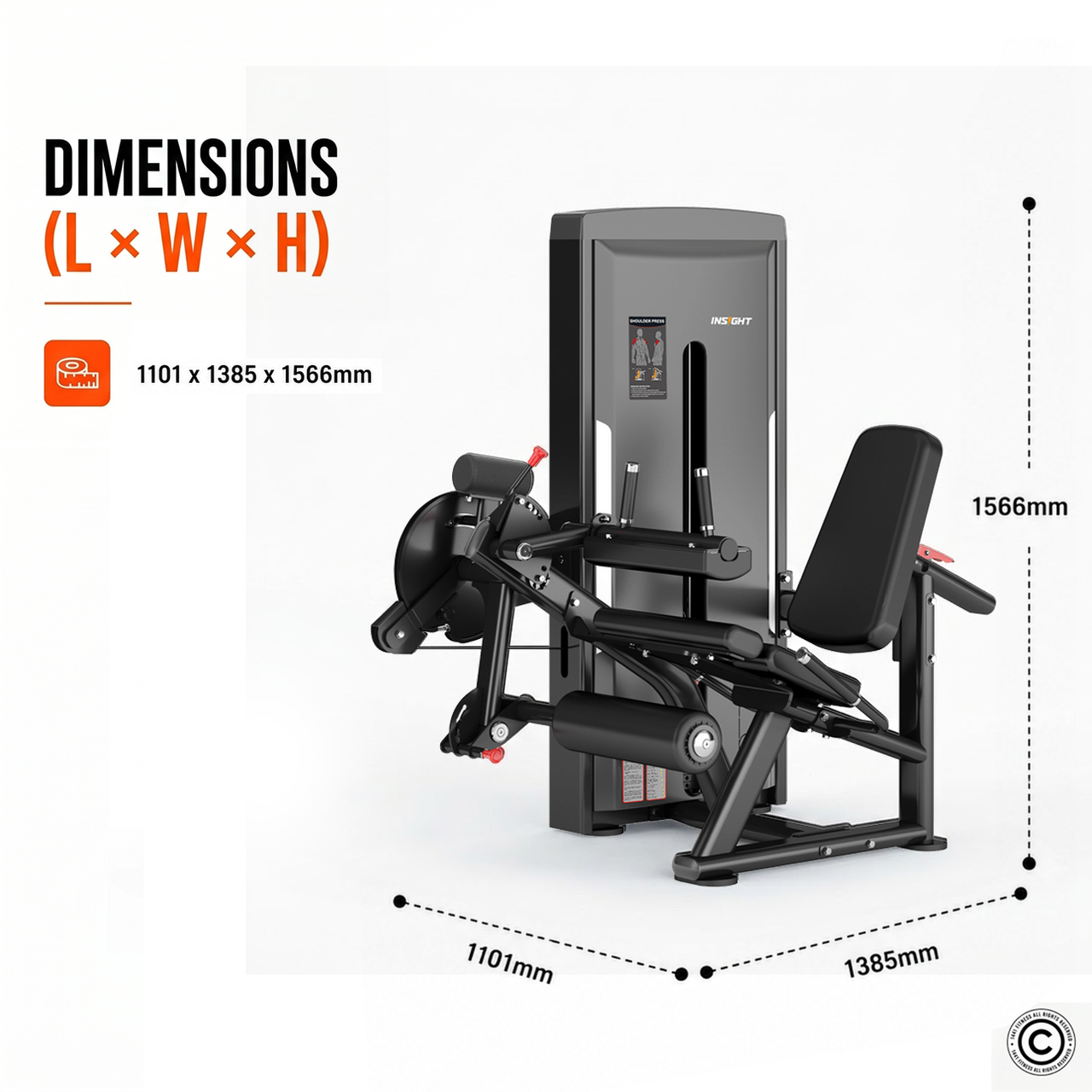 Insight Fitness Leg Curl / Extension - SA037