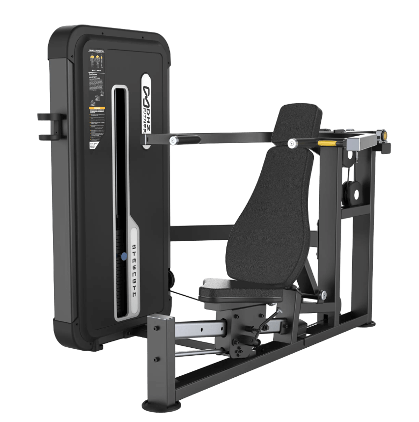 Dhz fitness shoulder press 3