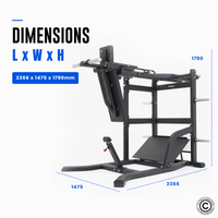 Thumbnail for Insight Fitness Pendulum Squat - SH033