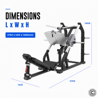Thumbnail for Insight Fitness Linear Leg Press - SH019