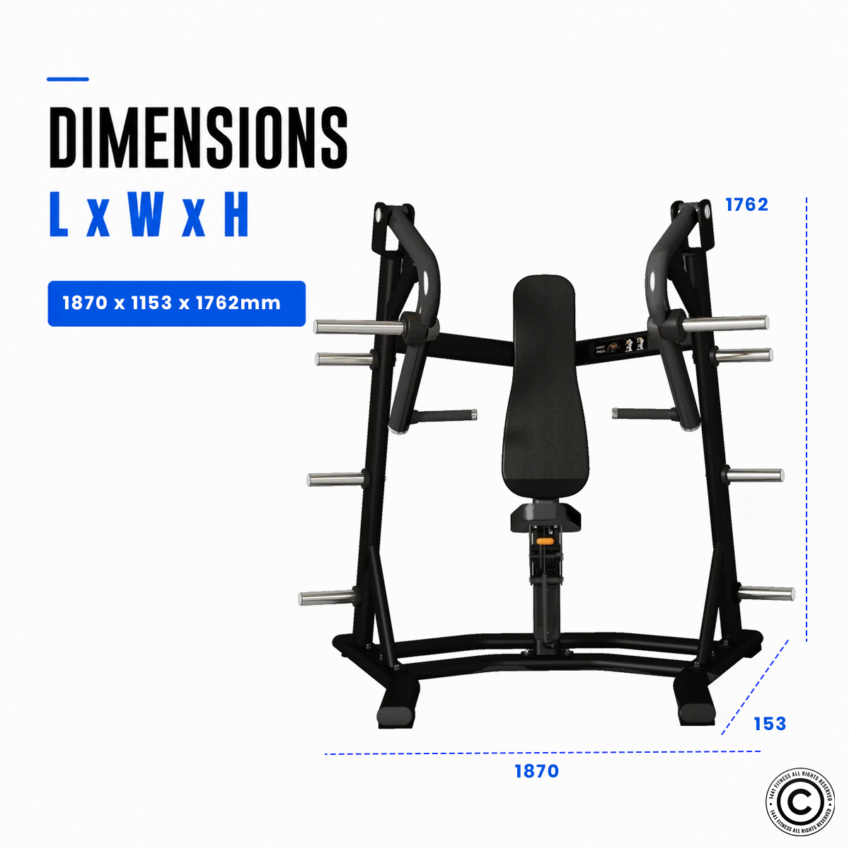 Insight Fitness Chest Press SH001