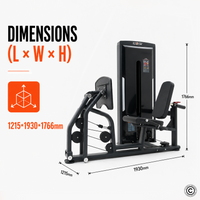 Thumbnail for Insight Fitness Seated Leg Press - SA016