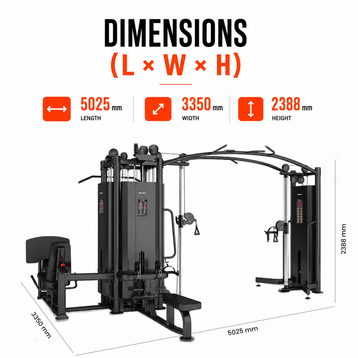 Insight Fitness 5 Stack Multi Station - SA038