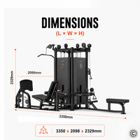 Thumbnail for Insight Fitness 4 Station Multi Gym - SA023