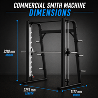 Thumbnail for Insight Fitness Commercial Smith Machine - DR030