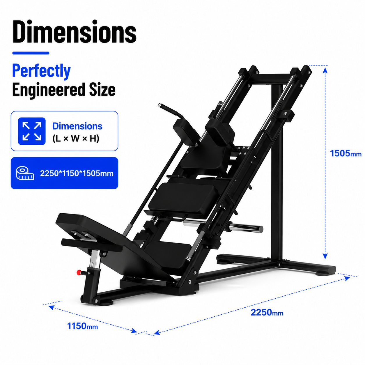 Insight Fitness Leg Press / Hack Squat - DR003