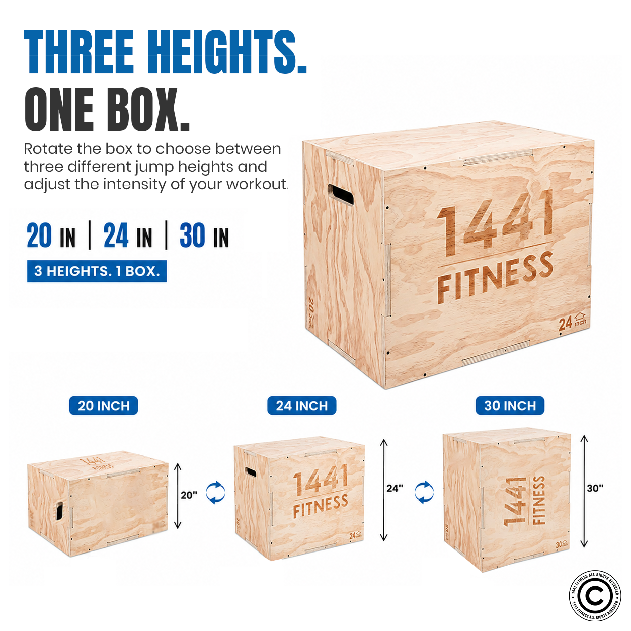 Wooden Plyo box