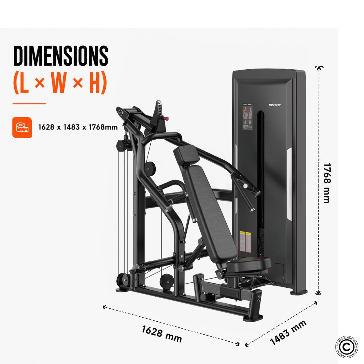 Insight Fitness Multi Chest Press - SA043