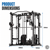 Thumbnail for Insight Fitness Multi Function with Smith Machine - C9
