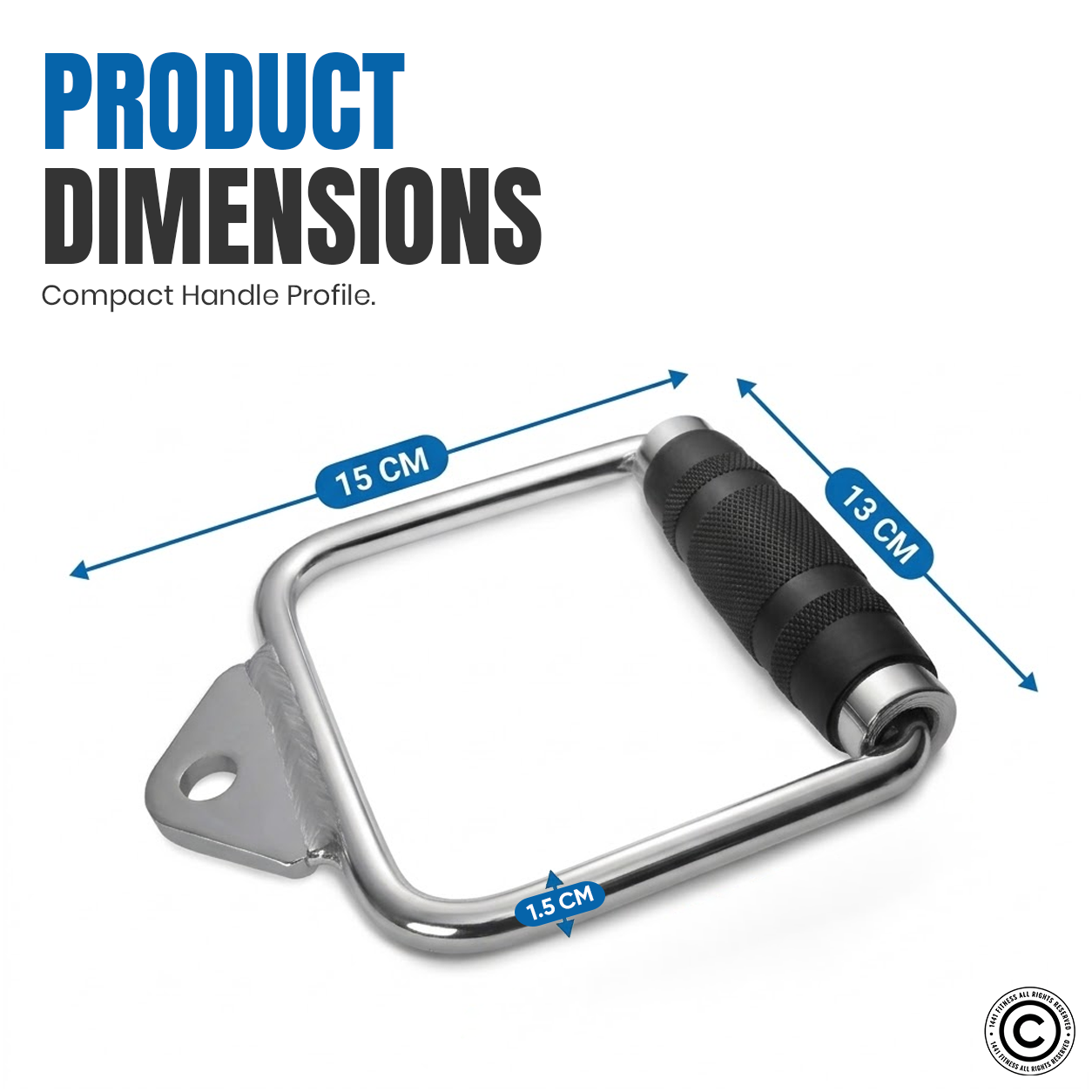 Lat Attachment - Single D Handle