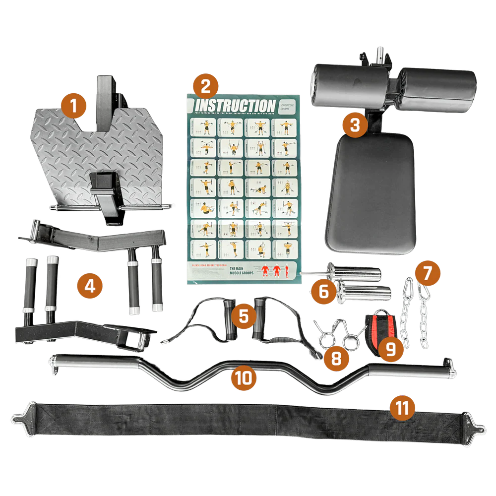 BRUTEforce EDGE Corner Functional Trainer – Dual Cable Machine for Home Gym