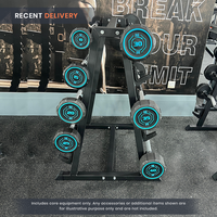 Thumbnail for Fixed Weight Straight PU Barbell - 10 kg to 50 kg