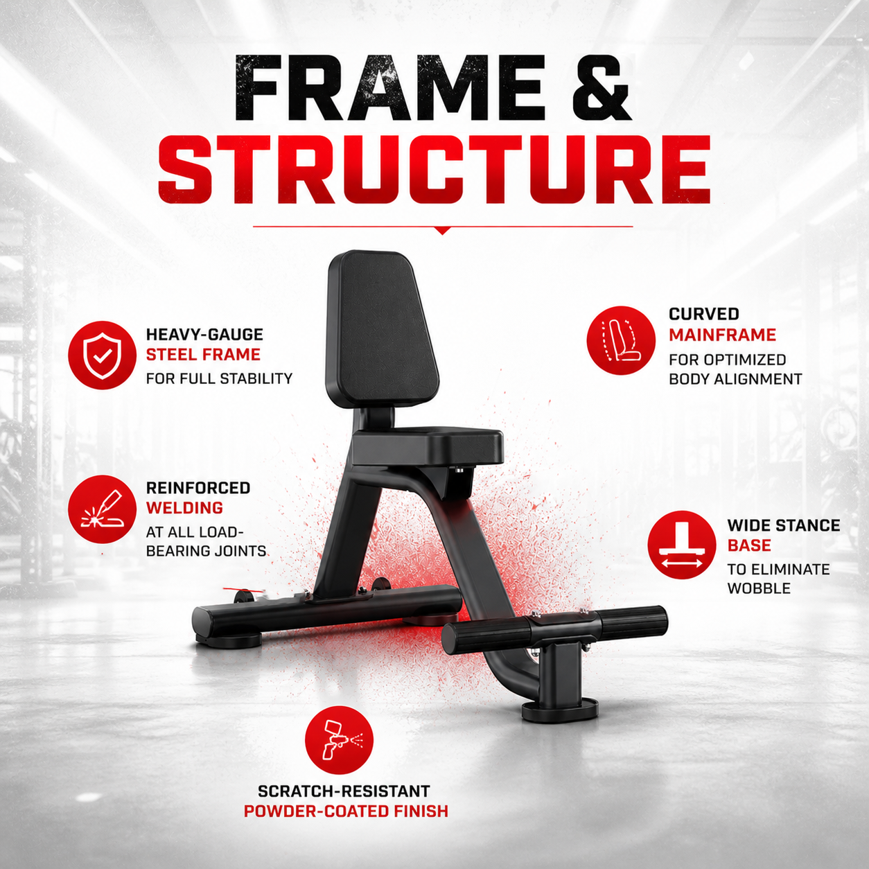 Insight Fitness Utility bench  - DR024C