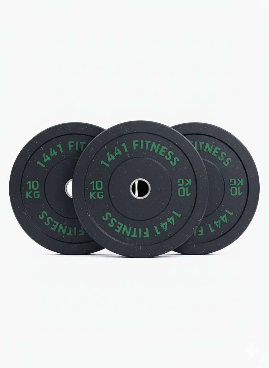 1441 Fitness Speckled Bumper Plates
