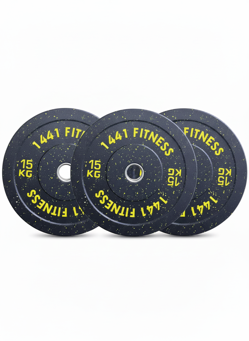 1441 Fitness Speckled Bumper Plates