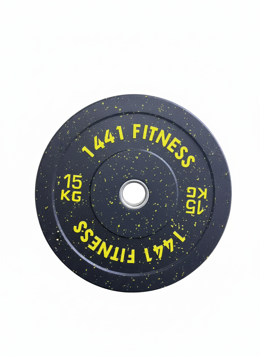 1441 Fitness Speckled Bumper Plates