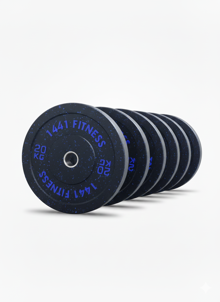 1441 Fitness Speckled Bumper Plates