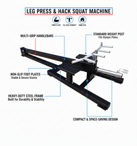 Thumbnail for 1441 Fitness Standing T Bar Machine