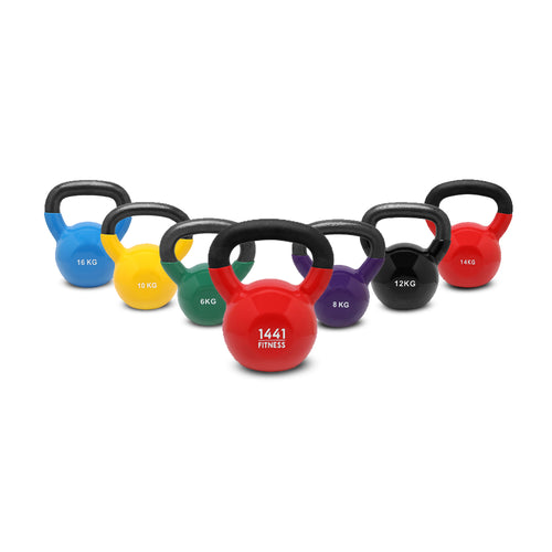 Vinyl Coated Kettlebell 4 KG to 24 KG