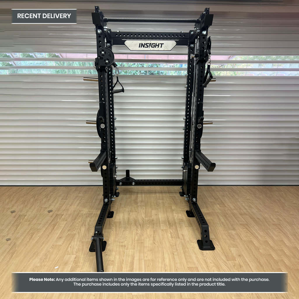 Insight Fitness Half Rack With Dual Pulley RR-HR-75-03