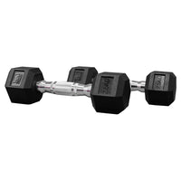 Thumbnail for 1441 Fitness Rubber Hex Dumbbells - 1 Kg to 10 Kg