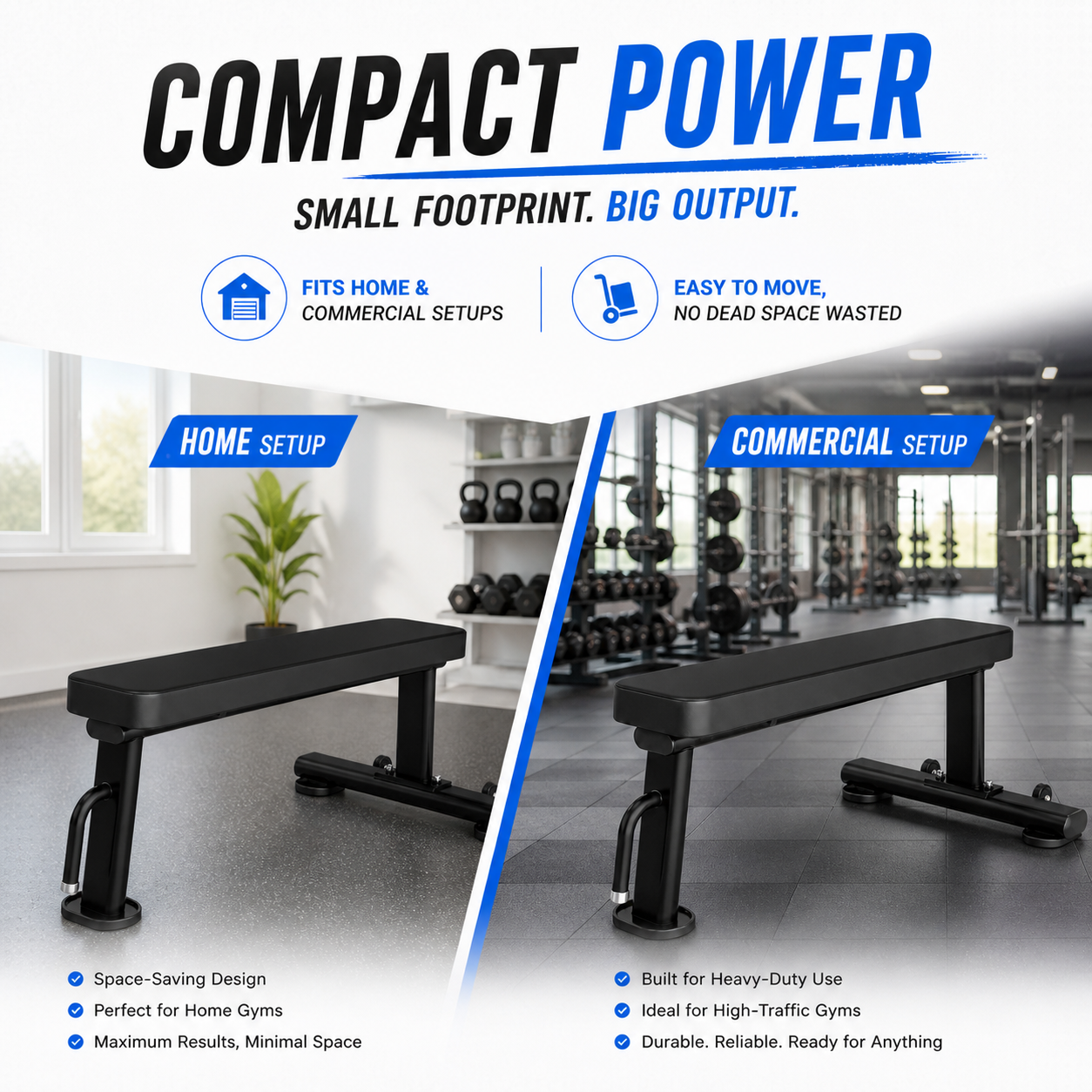 Insight Fitness Flat Bench - DR014