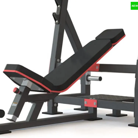 Incline bench machine