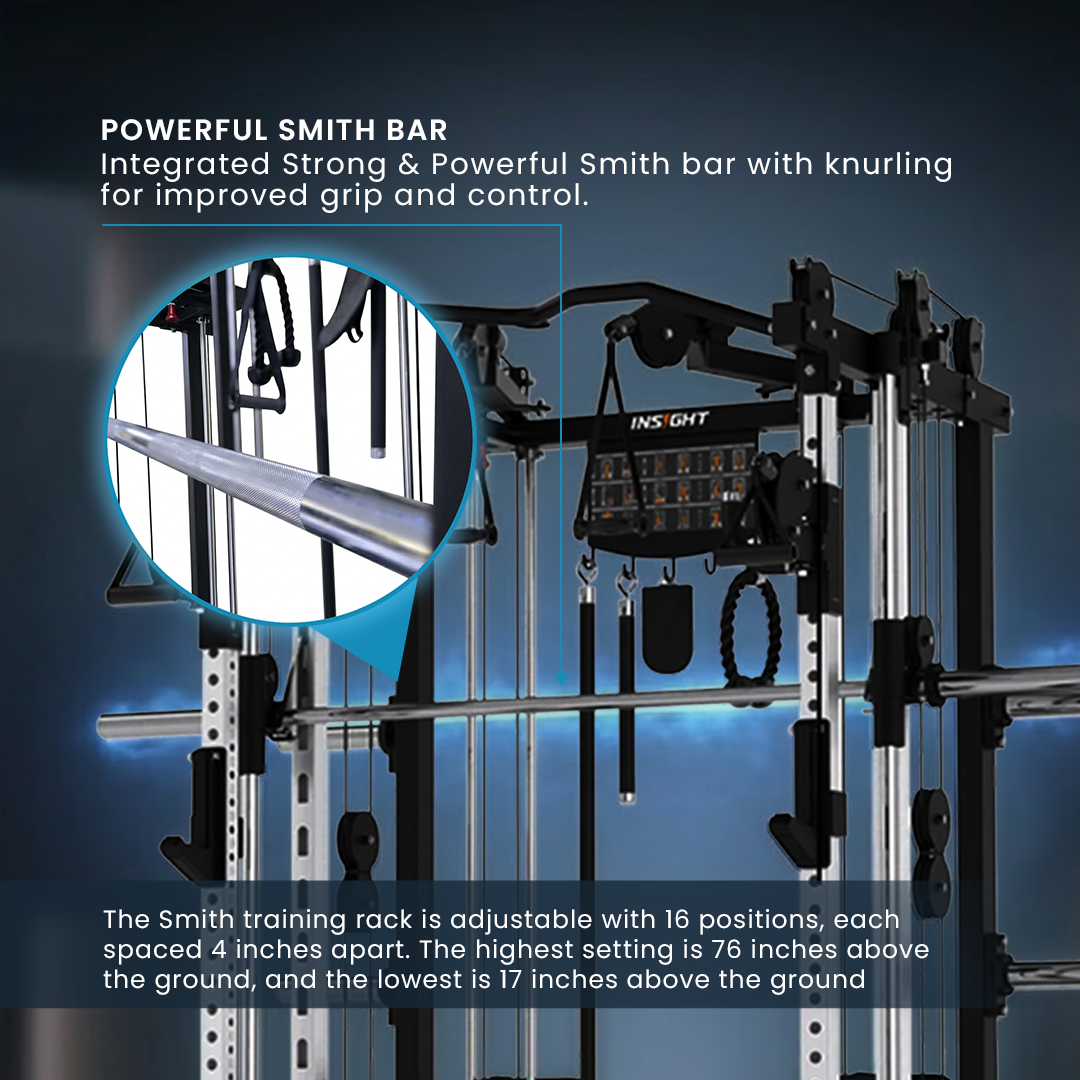 Insight Fitness Multi Function with Smith Machine - C5