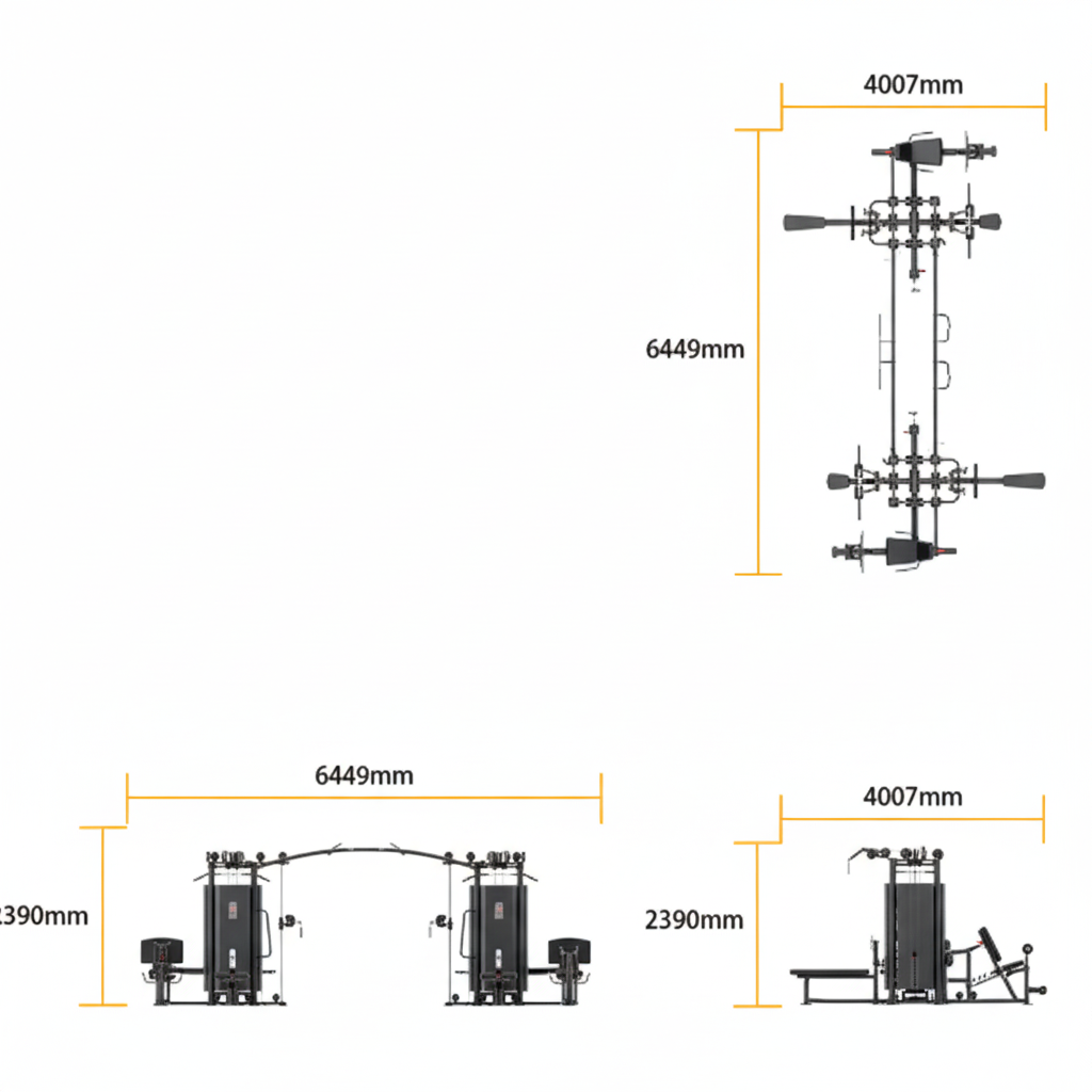 Insight Fitness 8 Stack Multi Station - SA039